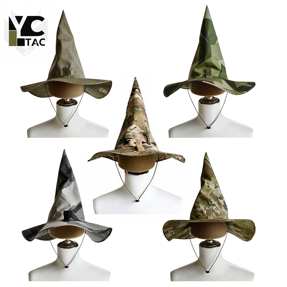 Outdoor Hunting Prints - YCTAC Camo Wizard Hat Tactische Boonie