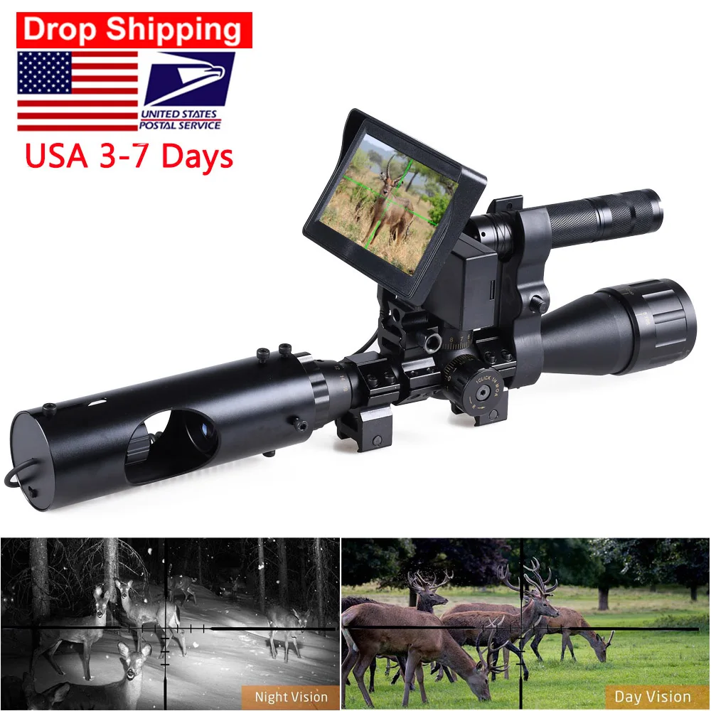 Trail Camera Infrared - Jacht Riflescope Nachtzicht IR Optics Sight