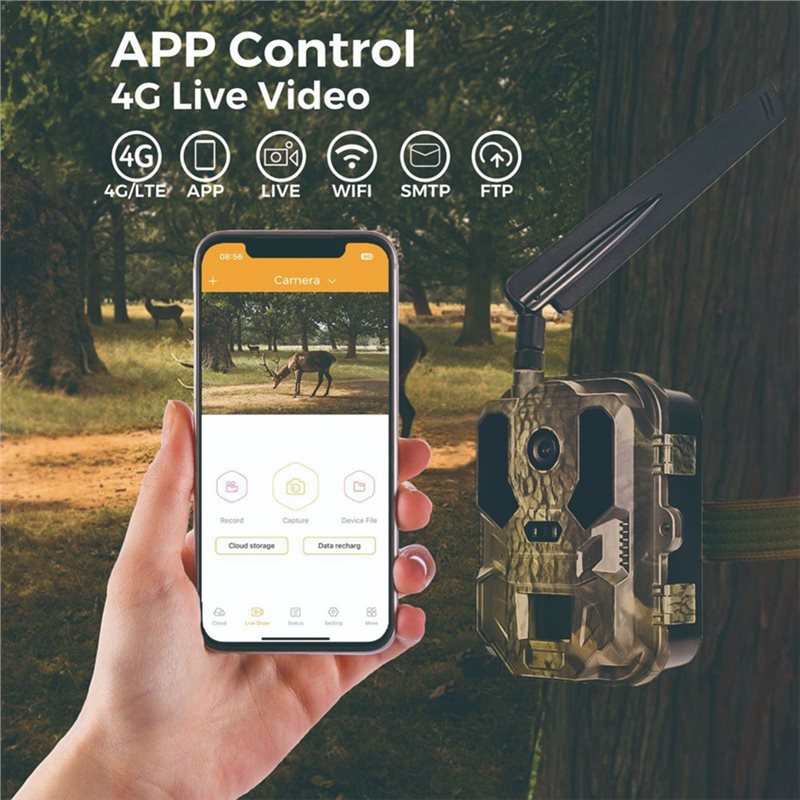 Y47A Outdoor 4G 120MP 4K Live  - Hunting And Outdoor Shows recensie en prijs
