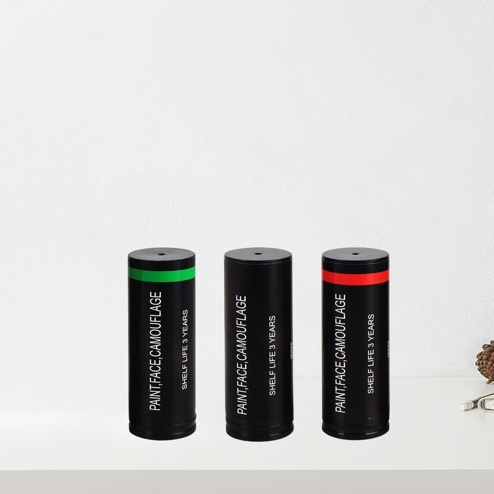 3x rood zwart camo-gezicht, bo - Camo Face Paint recensie en prijs