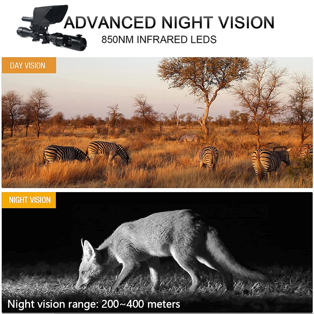 Jacht Riflescope Nachtzicht IR - Trail Camera Infrared recensie en prijs